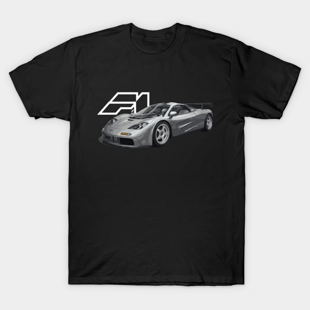 McLaren F1 GTR T-Shirt by cowtown_cowboy